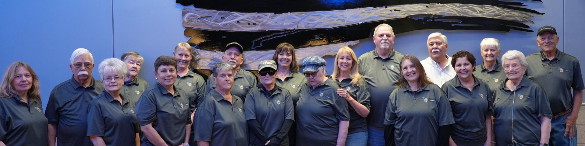 Citizens Academy participants smiling at the camera