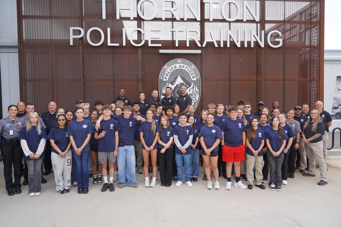 Academy participants smiling at the camera